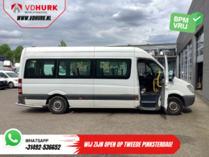Mercedes-Benz Sprinter Personenvervoer 313 2.2 CDI Aut. L3H2 €10.587,- incl BTW (BPM VRIJ) EXPORT Combi/ 9 persoons/ Kombi/ 9P/ Rearbar/ Sidebars/ Airco/ Rolstoellift