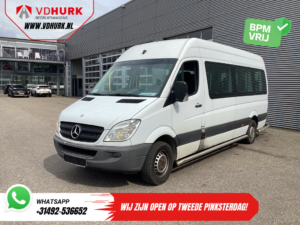 Mercedes-Benz Sprinter Personenvervoer 313 2.2 CDI Aut. L3H2 €10.587,- incl BTW (BPM VRIJ) EXPORT Combi/ 9 persoons/ Kombi/ 9P/ Rearbar/ Sidebars/ Airco/ Rolstoellift