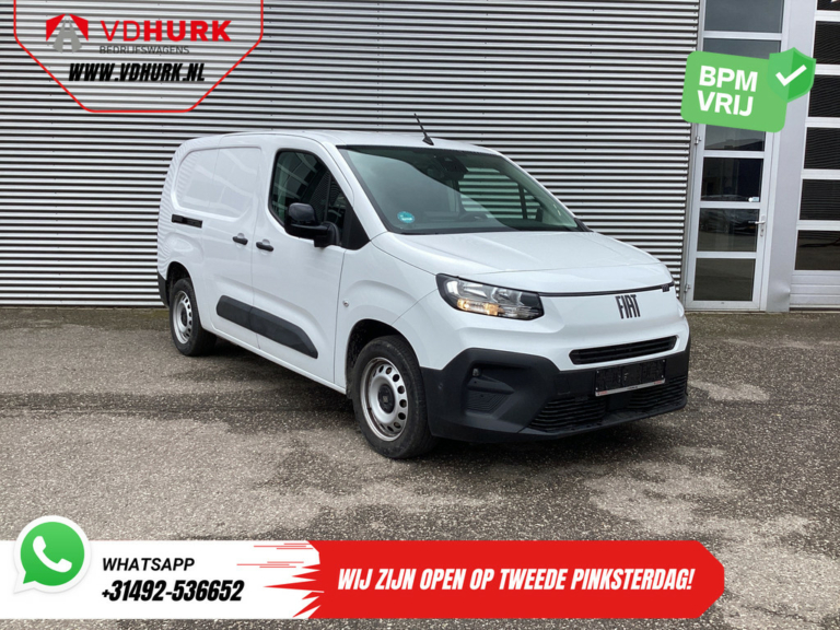 Fiat Doblò Van 1.2 110 hp L2 BENZINE 3pers./ Virtual Cockpit/ Carplay/ Navi/ Camera/ PDC/ Cruise/ Airco