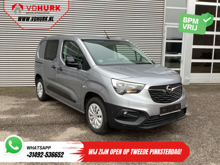 Opel Combo Van 1.2 Turbo BENZINE 3Pers./ Carplay/ Navi/ Telecamera/ PDC/ Cruise/ Airco