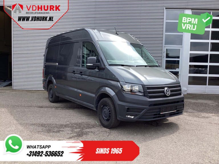 Volkswagen Crafter Bestelbus 35 2.0 TDI 140 pk DSG Aut. L3H3 Adapt.Cruise/ Gev.Stoel/ 270Gr.deuren/ Carplay/ Navi/ Camera/ PDC/ Airco