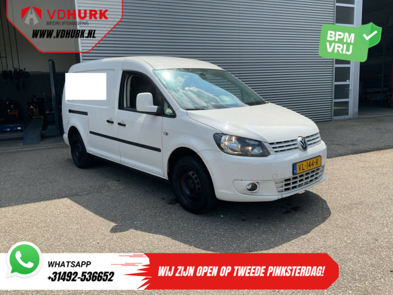 Volkswagen Caddy Van 1.6 TDI Maxi EXPORT Ремінь безпеки / ТО 01-'27 / Кондиціонер / Круїз / Радіо