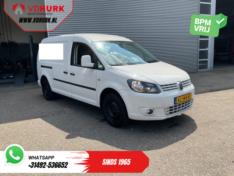Volkswagen Caddy Bestelbus 1.6 TDI Maxi EXPORT Riem-V.V./ APK 01-'27/ Airco/ Cruise/ Radio