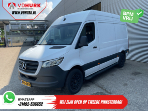 Mercedes-Benz Sprinter Van 317 CDI Aut. L2H2 3.5t Trekverm./ LED/ Gev.Stoel/ Carplay/ Interior/ Navi/ Cruise/ Camera/ Sidesteps/ 18”LMV