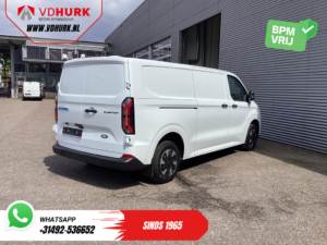 Ford E-Transit Custom Van L2 330 км WLTP Гарантія до 2028 р. / Світлодіоди / Швидка зарядка / Підігрів підставки / Сидіння з підігрівом / Кермо з підігрівом / Carplay / Камера / PDC / Клімат-контроль / Круїз