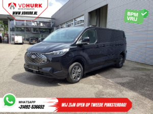 Ford E-Transit Custom Van 71 кВт/год 218 к.с. 340 км WLTP L2 Обмежена гарантія до 2028 року/ 2x Elek.Schuif/ 2.3t Trekverm./ Snellader/ B&O/ Adapt.Cruise/ Standkache