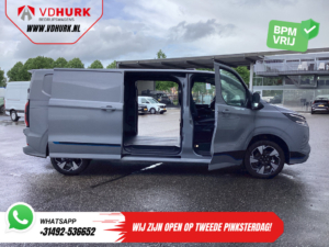 Ford E-Transit Custom Van Sport L2 330km WLTP LED/ 2x Porta scorrevole/ Adapt.Cruise/ Elek.Seat/ Riscaldatore a cavalletto/ Seatverw./ Carplay/ Navi/ Telecamera/ Clima/ 19” L