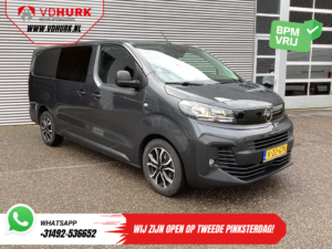 Opel Vivaro Van 2.0 180 cv Aut. DC Doppia Cabina 2x Porta scorrevole/ 2.5t.Trekverm./ Afn.Trekhaak/ Clima/ Carplay/ Stoelverw./ Stuurverw./ Navi/ Cam