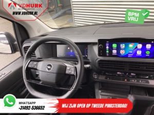 Opel Vivaro Van 2.0 180 cv Aut. DC Doppia Cabina 2x Porta scorrevole/ 2.5t.Trekverm./ Afn.Trekhaak/ Clima/ Carplay/ Stoelverw./ Stuurverw./ Navi/ Cam