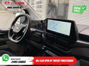 Ford E-Transit Custom Bestelbus Sport L2 330km WLTP LED/ 2x Schuifdeur/ Adapt.Cruise/ Elek.Stoel/ Standkachel/ Stoelverw./ Carplay/ Navi/ Camera/ Climate/ 19” L