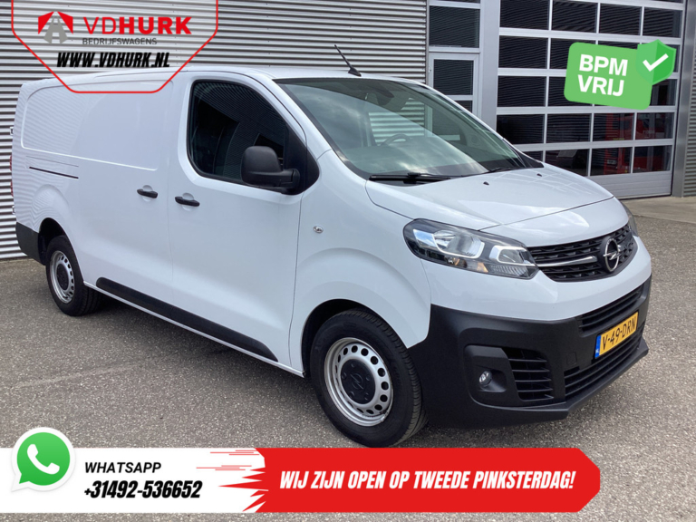 Opel Vivaro Bestelbus 2.0 CDTI 145 pk L3 Carplay/ 2.5t Trekverm./ Camera/ PDC/ Cruise/ Trekhaak/ Airco/ NL Auto