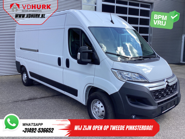 Citroën Jumper Bestelbus 2.2 HDi 140 pk L3H2 Carplay/ 2.5t Trekverm./ Gev.Stoel/ Climate/ Camera/ Cruise/ Navi/ Dodehoek