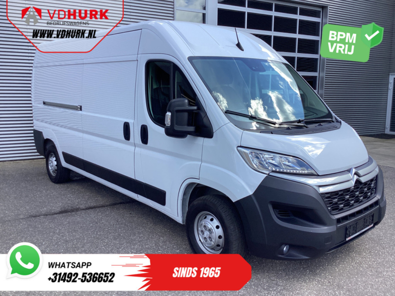 Citroën Jumper Vans 2.2 HDi 140 hp L3H2 Carplay/ 2.5t Towing device/ Geared seat/ Climate/ Camera/ Cruise/ Navi/ Blind spot