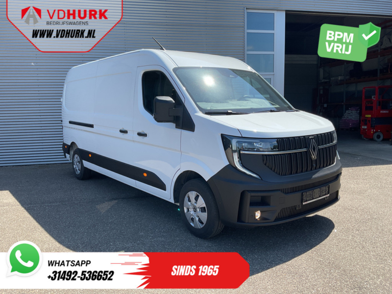 Renault Master Van 2.3 dCi 150 hp L3H2 LED/ Carplay/ 270Gr.Doors/ Airco/ Camera/ Cruise/ PDC