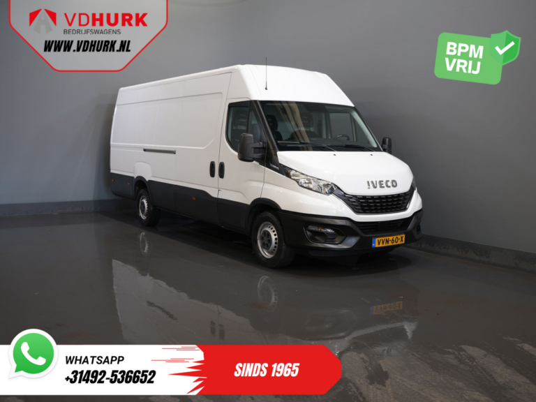 Iveco Daily Bestelbus 35S16V 2.3 155 pk Aut. L4H2 Gev.Stoel/ 3.5t Trekverm./ 270Gr.deuren/ Carplay/ Camera/ Climate/ Cruise