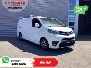 Toyota PROACE Electric Worker Bestelbus L3 75 kWh 345km WLTP 2x Schuifdeur/ LED/ Head-Up/ Snellader/ Keyless/ Stoelverw./ Carplay/ Navi/ Camera/ Climate/ PDC/ LMV/ Crui