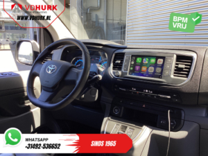 Toyota PROACE Electric Worker Bestelbus L3 75 kWh 345km WLTP 2x Schuifdeur/ LED/ Head-Up/ Snellader/ Keyless/ Stoelverw./ Carplay/ Navi/ Camera/ Climate/ PDC/ LMV/ Crui