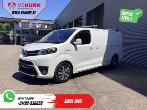 Toyota PROACE Electric Worker Bestelbus L3 75 kWh 345km WLTP 2x Schuifdeur/ LED/ Head-Up/ Snellader/ Keyless/ Stoelverw./ Carplay/ Navi/ Camera/ Climate/ PDC/ LMV/ Crui