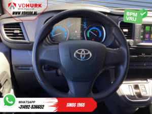 Toyota PROACE Electric Worker Bestelbus L3 75 kWh 345km WLTP 2x Schuifdeur/ LED/ Head-Up/ Snellader/ Keyless/ Stoelverw./ Carplay/ Navi/ Camera/ Climate/ PDC/ LMV/ Crui