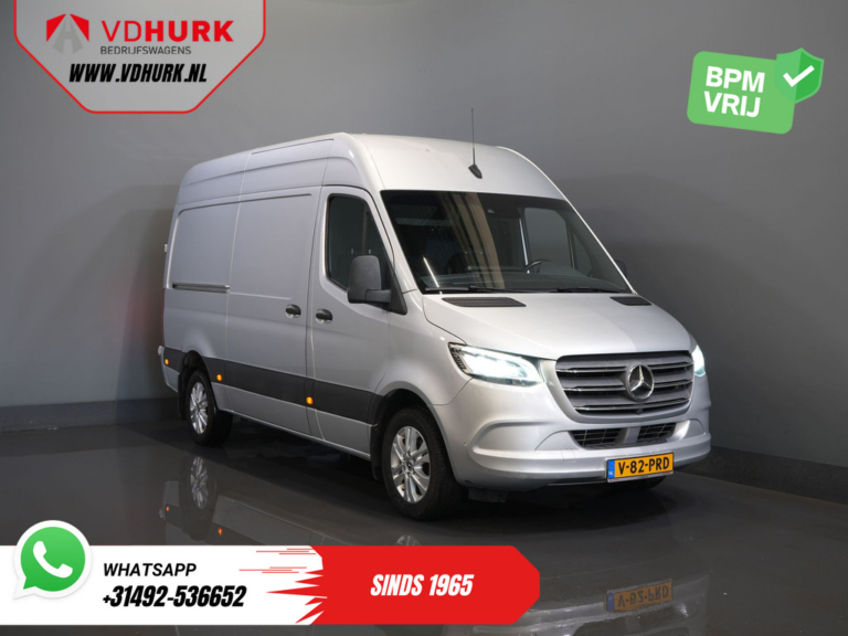 Mercedes-Benz Sprinter Van 316 2.2 CDI Aut. L2H2 LED/ Stand heater/ 10.25 ”MBUX/ Gev.Stoel/ Stoelverw./ 360 Camera/ Climate/ 270Gr.Doors/ Navi/ Cruise/ 17 ”L