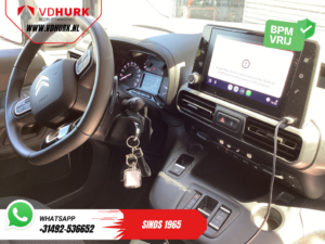 Citroën Berlingo Van 1.5 HDi 130 hp Aut. L2 3 Pers./ Carplay/ Climate/ Camera/ Stand heater/ Seat heating/ Towbar/ LMV/ Dealer O.H.