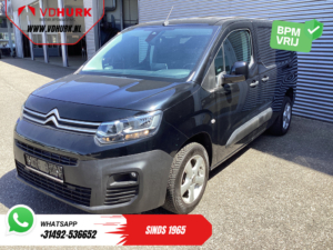 Citroën Berlingo Van 1.5 HDi 130 hp Aut. L2 3 Pers./ Carplay/ Climate/ Camera/ Stand heater/ Seat heating/ Towbar/ LMV/ Dealer O.H.