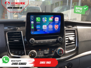 Ford Transit Custom Van 2.0 TDCI 130 hp Aut DC Double Cab 2xSliding door/ NL Auto/ Carplay/ Leather/ Seatverw./ Navi/ Cruise/ Camera/ Airco/ Roof racks