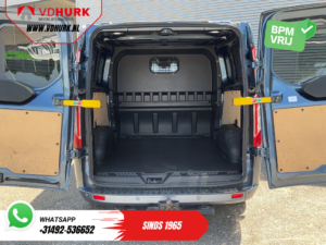 Ford Transit Custom Van 2.0 TDCI 170 hp Aut DC Double Cab 2xSliding door/ Carplay/ Seatverw./ Navi/ Airco/ Camera/ Cruise/ 16 ”LMV/ PDC/ Towbar