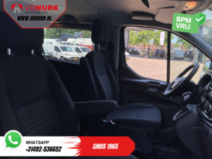 Ford Transit Custom Van 2.0 TDCI 170 hp Aut DC Double Cab 2xSliding door/ Carplay/ Seatverw./ Navi/ Airco/ Camera/ Cruise/ 16 ”LMV/ PDC/ Towbar