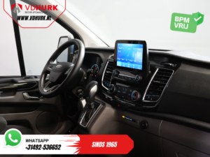 Ford Transit Custom Van 2.0 TDCI 170 hp Aut. L2 DC Doppelkabine 2x Schiebetür/ Carplay/ Sitzverw./ Navi/ Airco/ Kamera/ Cruise/ 16 ”LMV/ PDC/ Anhängerkupplung
