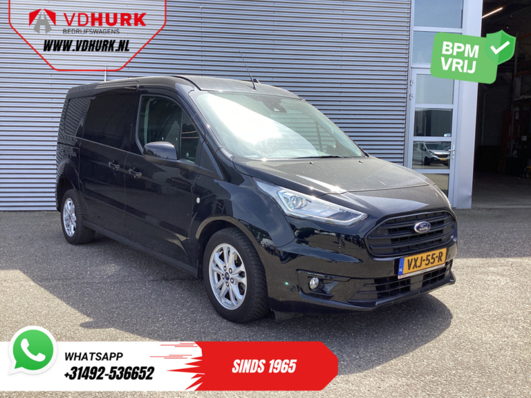 Ford Transit Connect Van 1.5 TDCI L2 Limited NAP/ Bi-Xenon/ Adapt.Cruise/ Stoelverw./ Carplay/ Navi/ Camera/ PDC/ LMV/ Climate