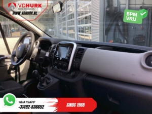 Renault Trafic Van 1.6 dCi L2 DC Double Cab Euro 6/ Cruise/ Navi/ LMV/ Airco/ PDC/ Sidebars/ Keyless