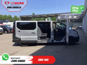 Renault Trafic Van 1.6 dCi L2 DC Double Cab Euro 6/ Cruise/ Navi/ LMV/ Airco/ PDC/ Sidebars/ Keyless