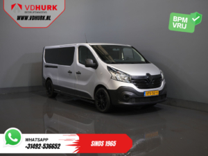 Renault Trafic Van 1.6 dCi L2 DC Doble Cabina Euro 6/ Cruise/ Navi/ LMV/ Airco/ PDC/ Sidebars/ Keyless