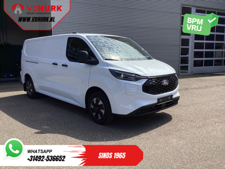 Ford E-Transit Custom Van L2 330 km WLTP Garantía hasta 2028/ LED/ Cargador rápido/ Calefacción de pie/ Seatverw./ Steeringverw./ Carplay/ Camera/ PDC/ Climate/ Cruise