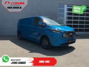 Ford E-Transit Custom Van 218 к.с. 330 км WLTP L2 Limited B&O/ Adapt.Cruise/ Elek.Фаркоп/ Підігрів підставки/ Seatverv./ Steeringverv./ Carplay/ Navi/ 360.Camera/ 