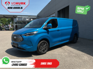 Ford E-Transit Custom Van 218 к.с. 330 км WLTP L2 Limited B&O/ Adapt.Cruise/ Elek.Фаркоп/ Підігрів підставки/ Seatverv./ Steeringverv./ Carplay/ Navi/ 360.Camera/ 