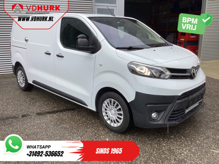 Toyota ProAce Worker Bestelbus 2.0 145 pk Aut. L2 Adapt.Cruise/ Standkachel/ Stoelverw./ Carplay/ Camera/ Inrichting/ Trekhaak/ Airco