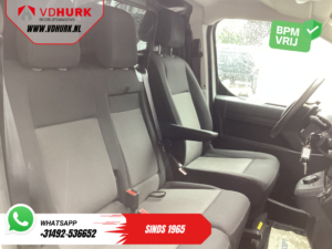 Toyota ProAce Worker Van 2.0 145 hp Aut. L2 Adapt.Cruise/ Stand heater/ Seatverw./ Carplay/ Camera/ Interior/ Towbar/ Airco
