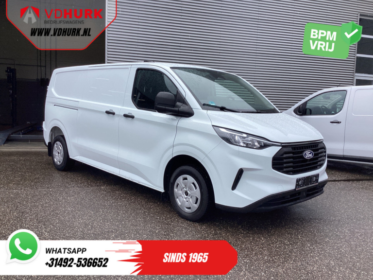 Ford Transit Custom Bestelbus 2.0 TDCI L2 Trend LED/ Carplay/ Camera/ Climate/ PDC/ Cruise/ DAB