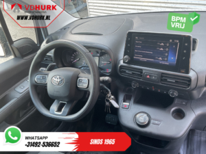 Toyota PROACE CITY Bestelbus 1.5 130 pk Aut. Carplay/ 3Pers./ Stoelverw./ Inrichting/ Camera/ Cruise/ Airco/ PDC/ Trekhaak