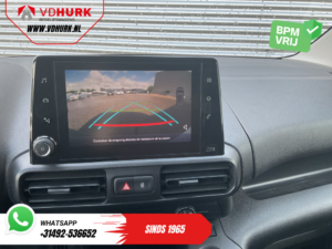 Toyota PROACE CITY Bestelbus 1.5 130 pk Aut. Carplay/ 3Pers./ Stoelverw./ Inrichting/ Camera/ Cruise/ Airco/ PDC/ Trekhaak