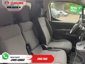 Peugeot Partner Van 1.2 BENZINE 110 к.с. Сидіння/ Carplay/ Камера/ PDC/ Клімат/ Круїз/ Буксирувальний гак/ Airco