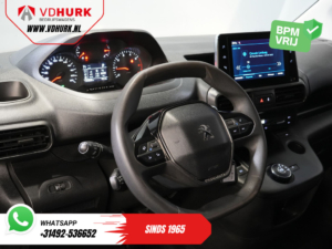 Peugeot Partner Van 1.2 BENZINE Aut. 110 KM Seatverw./ Carplay/ Camera/ PDC/ Climate/ Cruise/ Towbar/ Airco