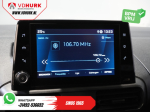 Peugeot Partner Van 1.2 BENZINE Aut. 110 KM Seatverw./ Carplay/ Camera/ PDC/ Climate/ Cruise/ Towbar/ Airco