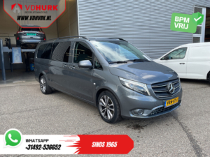 Mercedes-Benz Vito Bestelbus 119 CDI Aut. XL L3 DC Dubbel Cabine/ LED/ 2.5t Trekverm./ Alarm III/ Stoelverw./ Carplay/ Navi/ Camera/ Climate/ Cruise/ PDC/ 18
