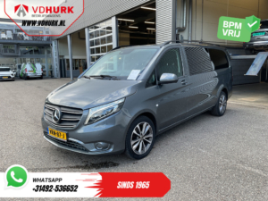 Mercedes-Benz Vito Bestelbus 119 CDI Aut. XL L3 DC Dubbel Cabine/ LED/ 2.5t Trekverm./ Alarm III/ Stoelverw./ Carplay/ Navi/ Camera/ Climate/ Cruise/ PDC/ 18