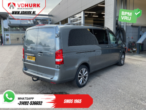 Mercedes-Benz Vito Bestelbus 119 CDI Aut. XL L3 DC Dubbel Cabine/ LED/ 2.5t Trekverm./ Alarm III/ Stoelverw./ Carplay/ Navi/ Camera/ Climate/ Cruise/ PDC/ 18