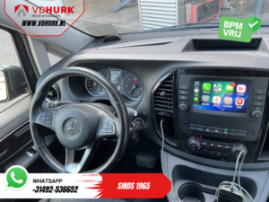 Mercedes-Benz Vito Bestelbus 119 CDI Aut. XL L3 DC Dubbel Cabine/ LED/ 2.5t Trekverm./ Alarm III/ Stoelverw./ Carplay/ Navi/ Camera/ Climate/ Cruise/ PDC/ 18