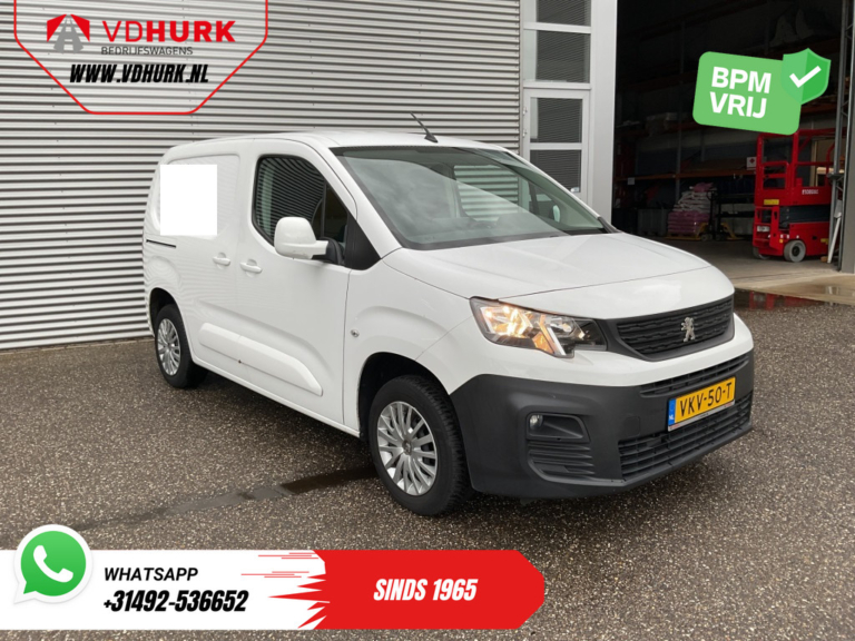 Peugeot Partner Van 1.5 HDI Carplay/ 3Pers./ Airco/ Cruise/ PDC/ Фаркоп